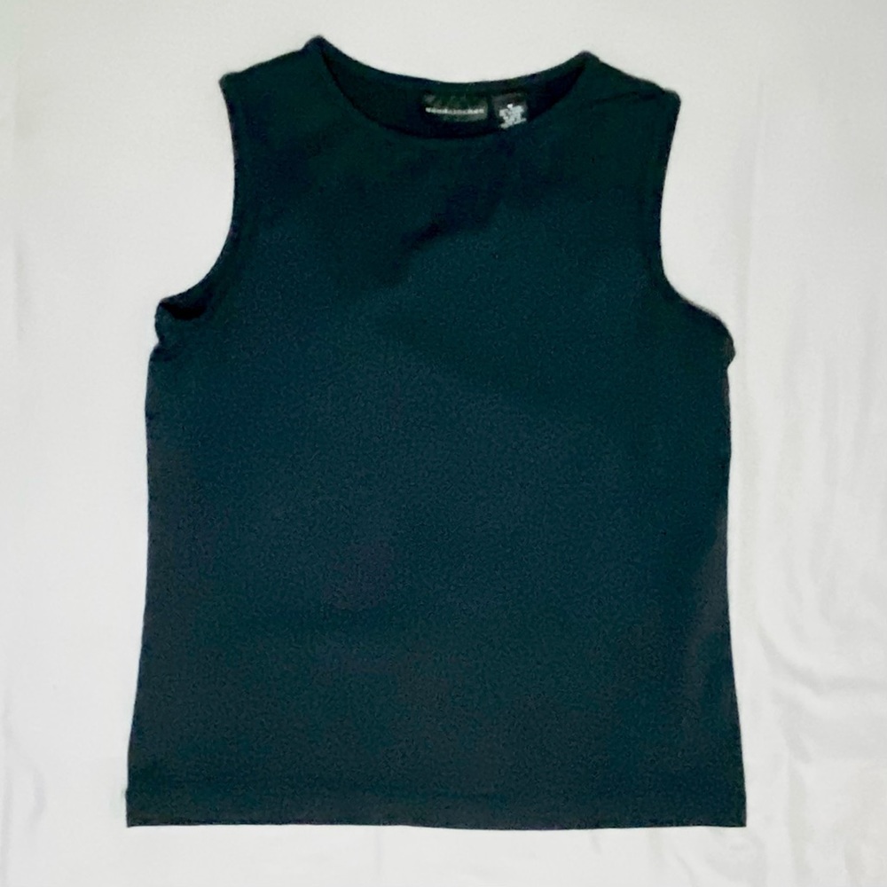 Basic Black Sleeveless Top